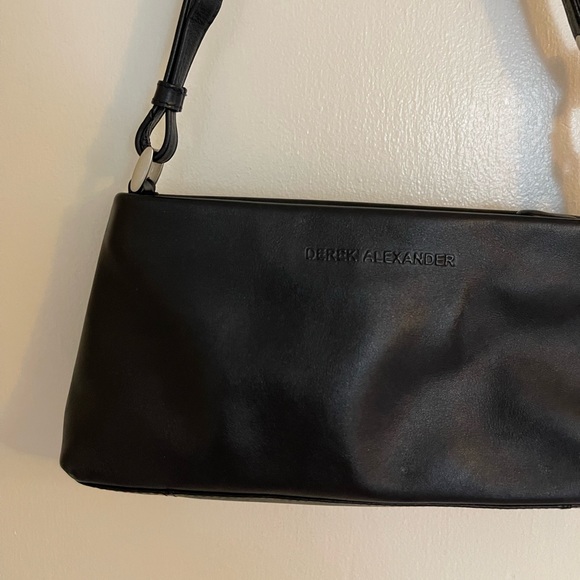 derek alexander Handbags - Leather Baguette Bag / Cross Body Bag